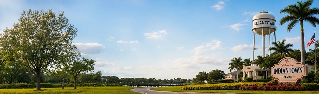 Indiantown village background